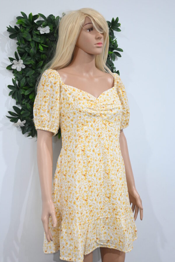 Floral Yellow Dress